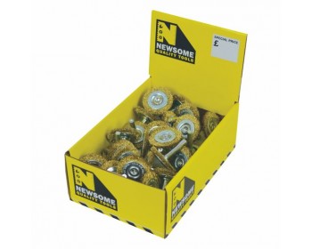 Box Of 1 1/2in Wire Wheels